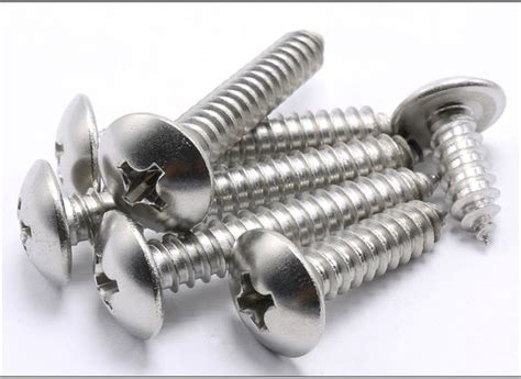 round sheet metal screw|extra wide rounded head screw.